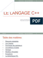 Langage C++ 3