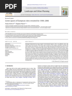 Green Spaces of European Cities Revisited For 1 - 2013 - Landscape and Urban Pla