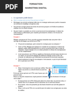 Formation Marketing Digital