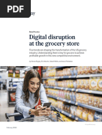 Digital Disruption at The Grocery Store