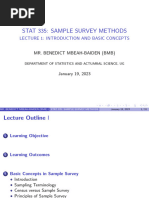 Stat - 335 - Lecture - 1 - 1