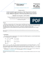 Finite Element Approximation of The Linearized Stoch 2024 Mathematics and Co