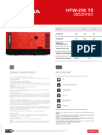 Fiche Technique Du Groupe Electrogene HFW 250 t5 Insonorisandeacute Franandccedil Ais