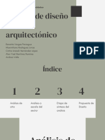 Proceso de Diseño Urbano Arquitectónico