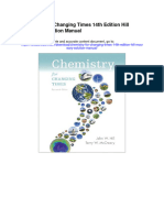 Chemistry For Changing Times 14th Edition Hill Mccreary Solution Manual