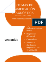 Semana 3 Sistemas de Clasificación Diagnóstica