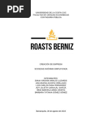 Roasts Berniz S.A.S