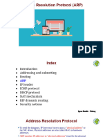 1.1 Addressing Resolution Protocol (ARP)