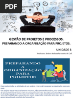 Gestão de Projetos - Unidade 3