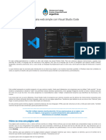 Unidad 13 - Creá Una Página Web Simple Con Visual Studio Code Con Imágenes