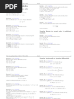 Equations Différentielles