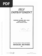 Self Improvement (Allers, Rudolf)