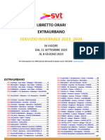 Invernale 2023 2024 Extraurbano