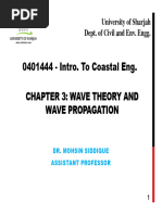 Intro. To Coastal Eng.: University of Sharjah Dept. of Civil and Env. Engg