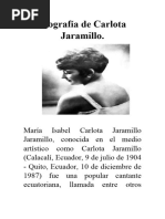 Biografía de Carlota Jaramillo