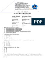 Xi Naskah Pat p1 Matematika Wajib Ari Mei Traningsih