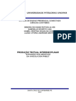 Sistema de Ensino Presencial Conectado Ciências Contábeis: Produção Textual Interdisciplinar