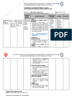 Planificación de La Actividades de Aprendizaje - Primero 28-08