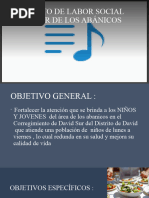 Proyecto de Labor Social Comedor de Los Abánicos