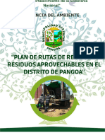 Plan de Rutas Reciclables Pangoa