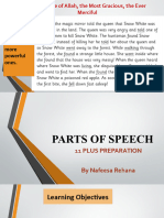 English Parts of Speech