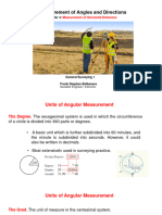 CHAPTER 4 - Measurement of Angles and Directions