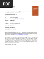 Technostress in University Students' Technology-Enhanced Learning An Investigation From Multidimensional Person-Environment Misfit