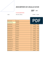 Description For Challan Rs.11805900