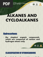 Week 3 Alkanes and Cycloalkanes