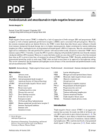 Pembrolizumab and Atezolizumab in TNBC