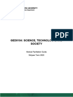 GED0104 STS Module 5 Facilitation Guide