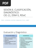 6 Clasificación y Diagnóstico