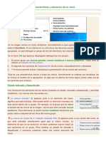 3 - Características y Elementos de Un Menú