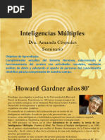 Inteligencias Múltiples, Amanda Cespedes, Seminario USS