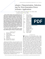 Capacitor Technologies Characterization Selection and Packaging For Next-Generation Power Electronics Applications