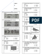 Latihan Ulangan Bab 5 Bangun Datar