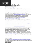 Equator Principles - Wikipedia, The Free Encyclopedia