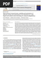 Physicochemical Characterization, Modelling and Optimization of