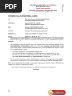 Informe #444 Solicitud de Constancia de Posecion (Instalaciones de Servicios Basicos) Gregorio Diaz Sotomayor