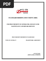 Maintenance TOR For Bid of Genset and Elivstor PDF