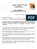 Carta Compromiso