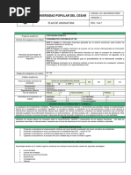 CP 100 Formato Plan de Asignatura Fundamentos Contables