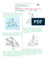 P.C. #16 - Armaduras Espaciales - Análisis Por El Método de Las Secciones