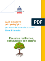 Nivel Primario-Guia Semana de Ambientación Conviviendo Con Alegria