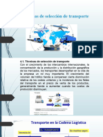 4.1 Tecnicas de Seleccion de Transporte