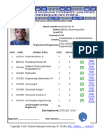 Rain 2020 - 2021 Course Registration Form