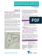 Clyde Park Sports Precinct FEP 01.1 FINAL Information Sheet