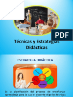 Técnicas y Estrategías Didácticas