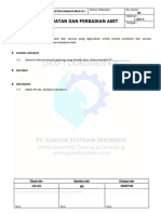 SOP 14 Perawatan Dan Perbaikan Aset