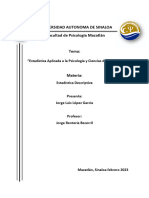 Estadística Aplicada A La Psicología y Ciencias de La Salud, Tema 1